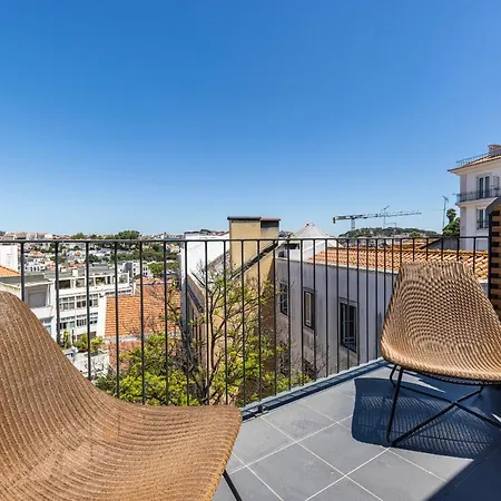 公寓 Design 3bdr Duplex W/balcony By Lovelystay Lisboa